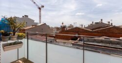 Dúplex amb molta llum i assolellat, terrassa i balcó